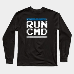 System Command Window (worn) [Rx-Tp] Long Sleeve T-Shirt